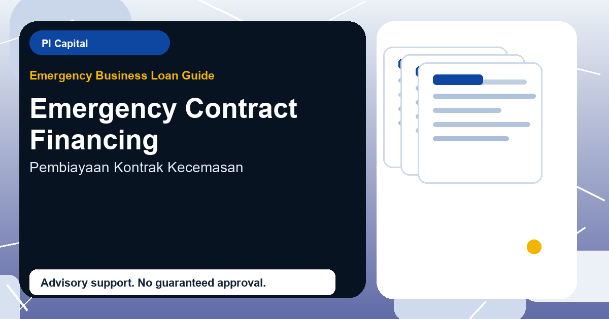 Emergency Contract Financing advisory discussion in Malaysia