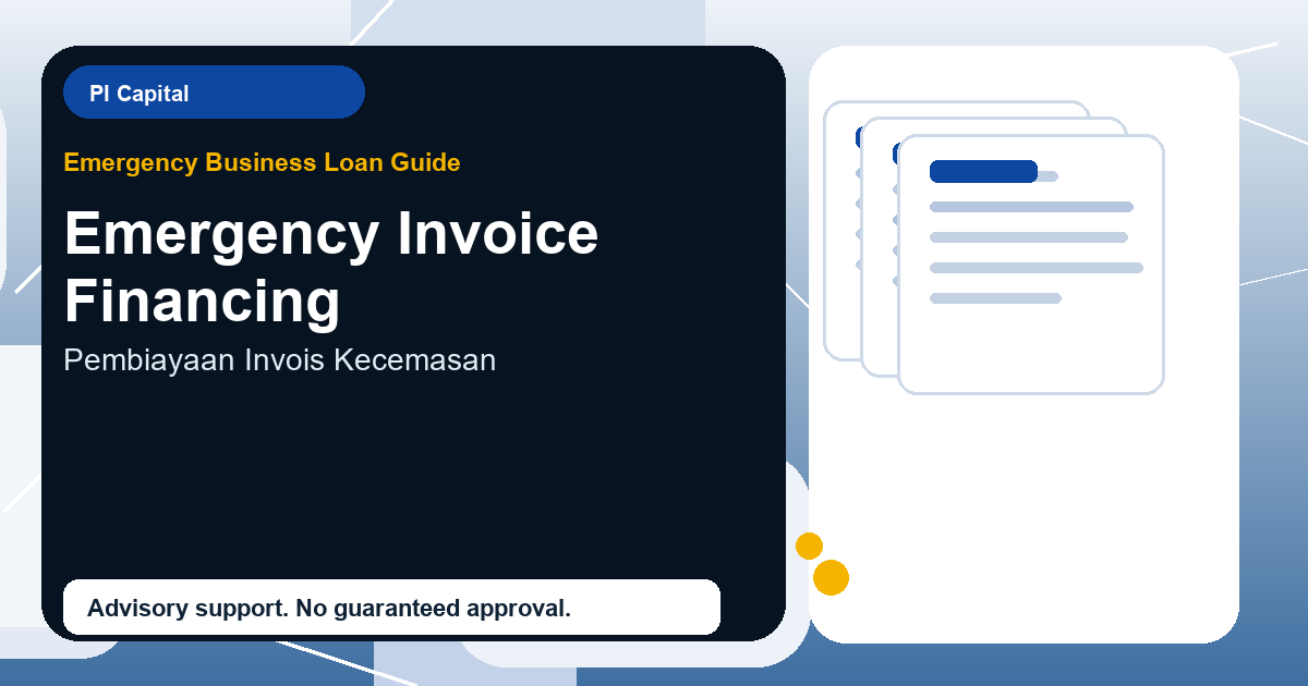 Emergency Invoice Financing advisory discussion in Malaysia