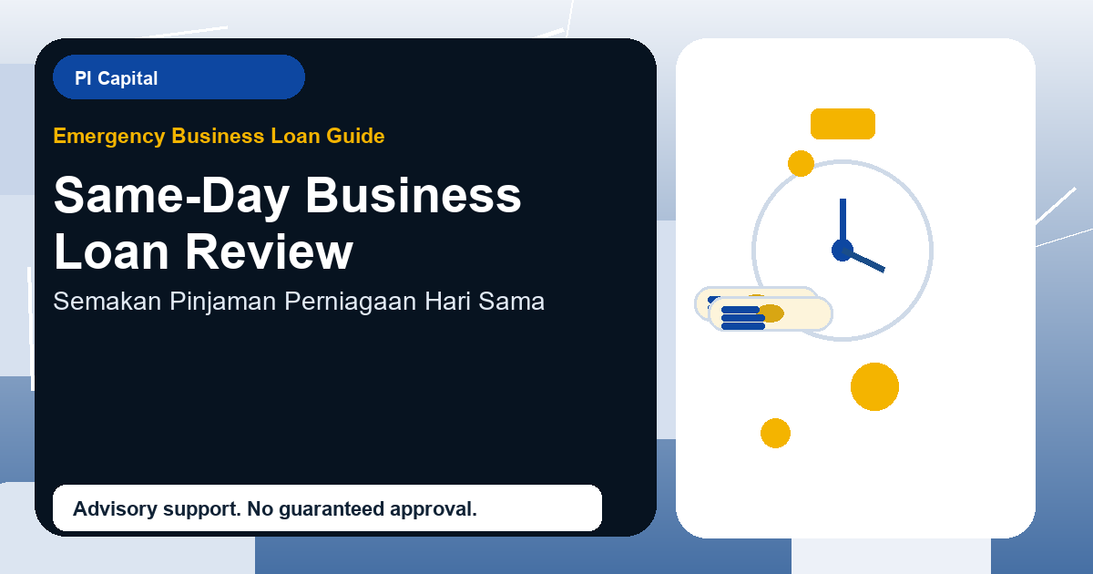 Same-Day Business Loan Review advisory discussion in Malaysia